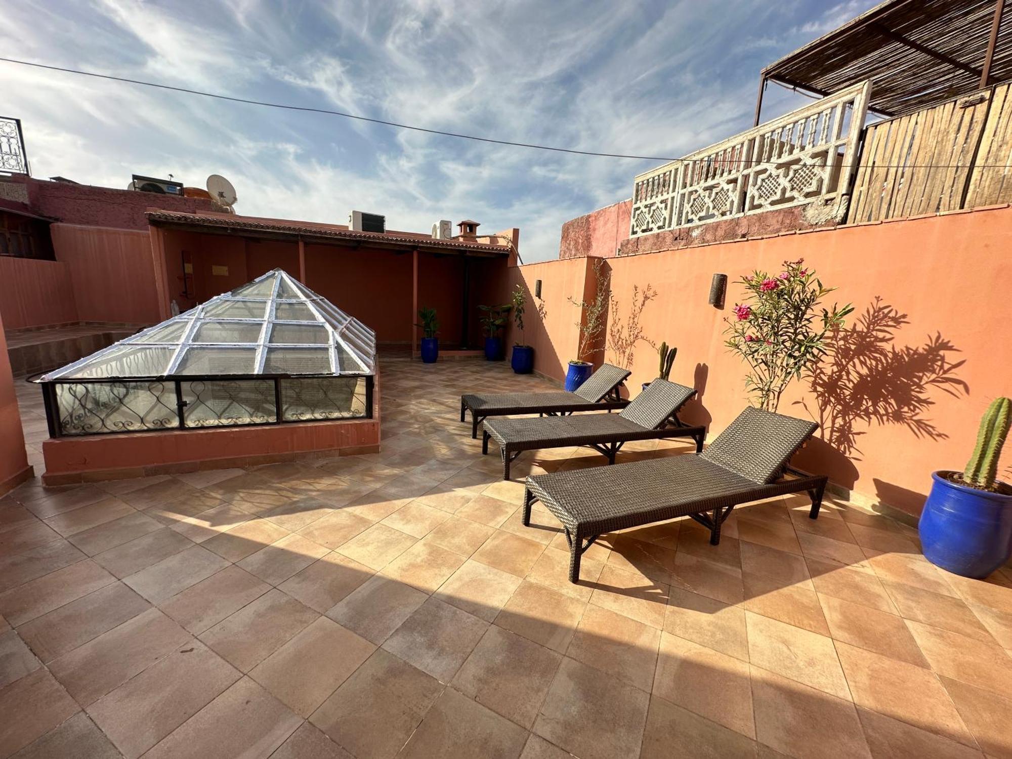 Riad Luna Marrakesh Buitenkant foto